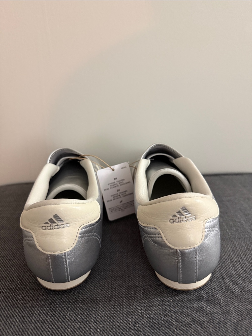NWT Adidas Taekwondo Silver Metallic Women's Shoes JS4023 size 7.5 - Picture 10 of 16
